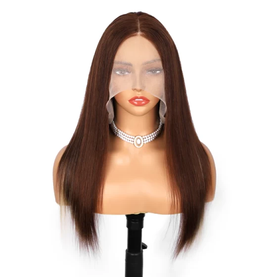 Highlight Ombre 13x4 Straight Human Hair Wig 4/613 Honey Blonde Lace Front Wigs